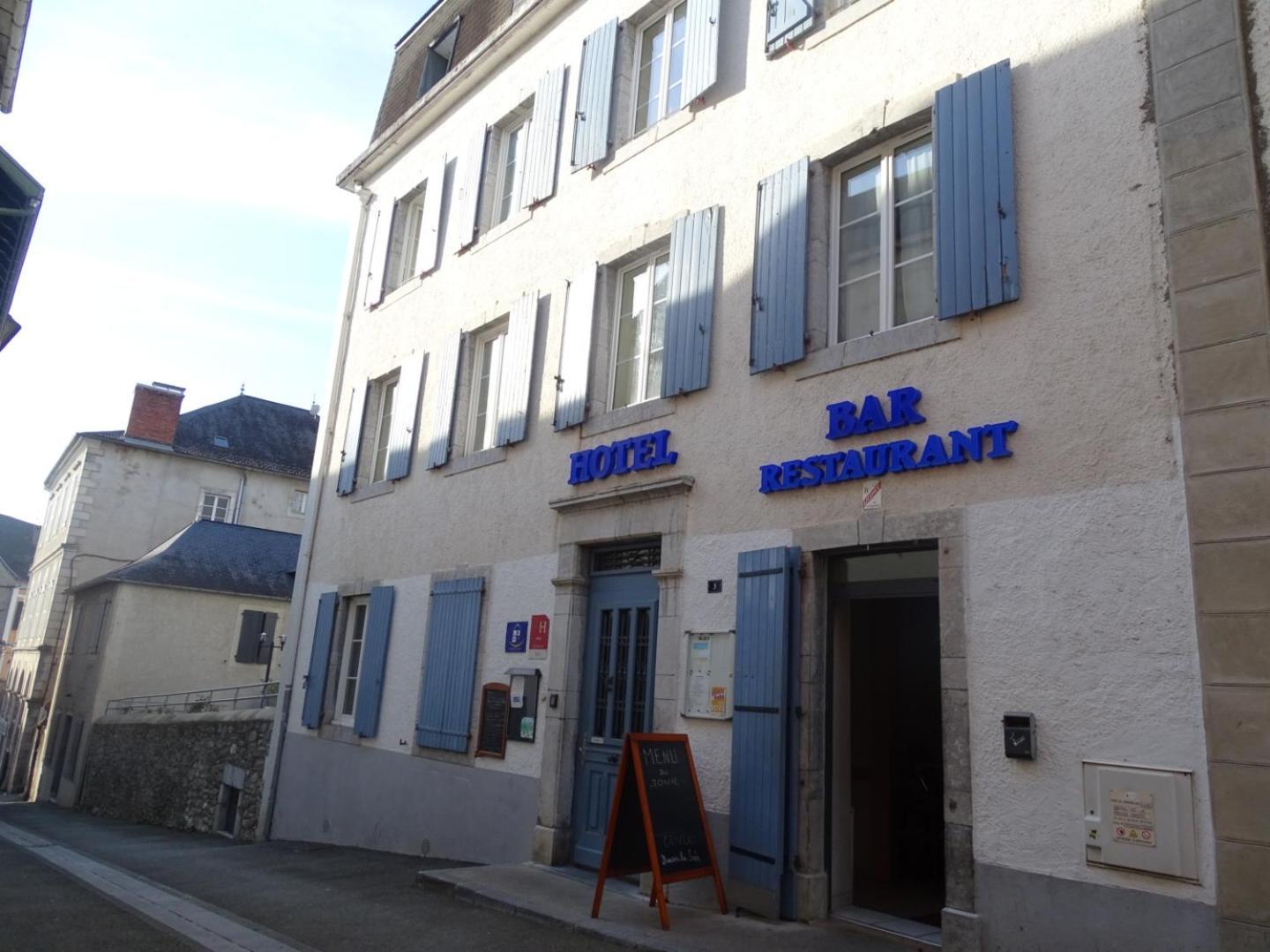 Hotel De La Poste Tardets-Sorholus Exterior foto